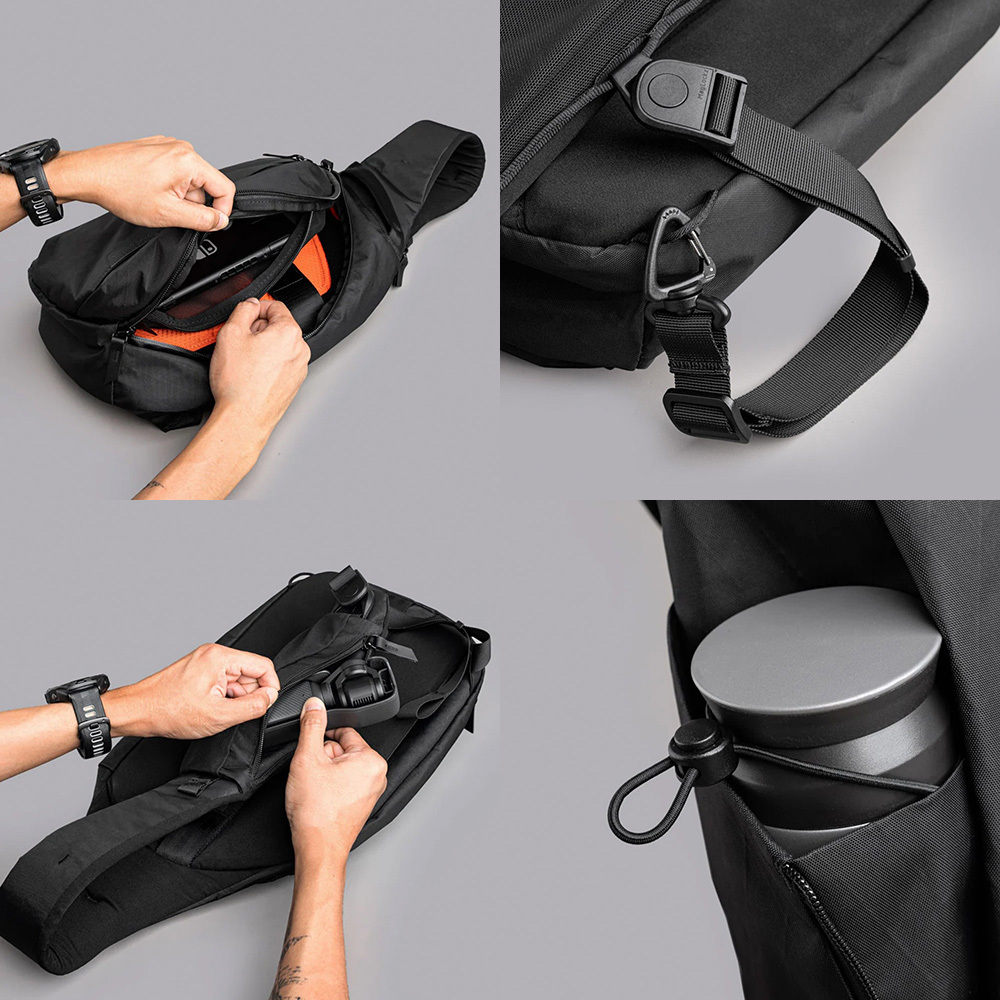 METRO CROSSBODY X-PAC LEFT クロスボディバッグ ALPAKA スリング
