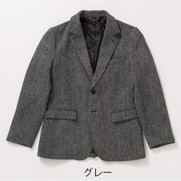 ハリスツイード ジャケット HARRIS TWEED Herringbone Club 翌日出荷