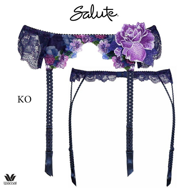 ワコール サルート 60G ガーターベルト GTJ660 M - 【ジュネワコー