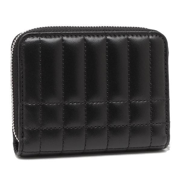 バーバリー 二つ折り財布 ローラ ジップウォレット ブラック