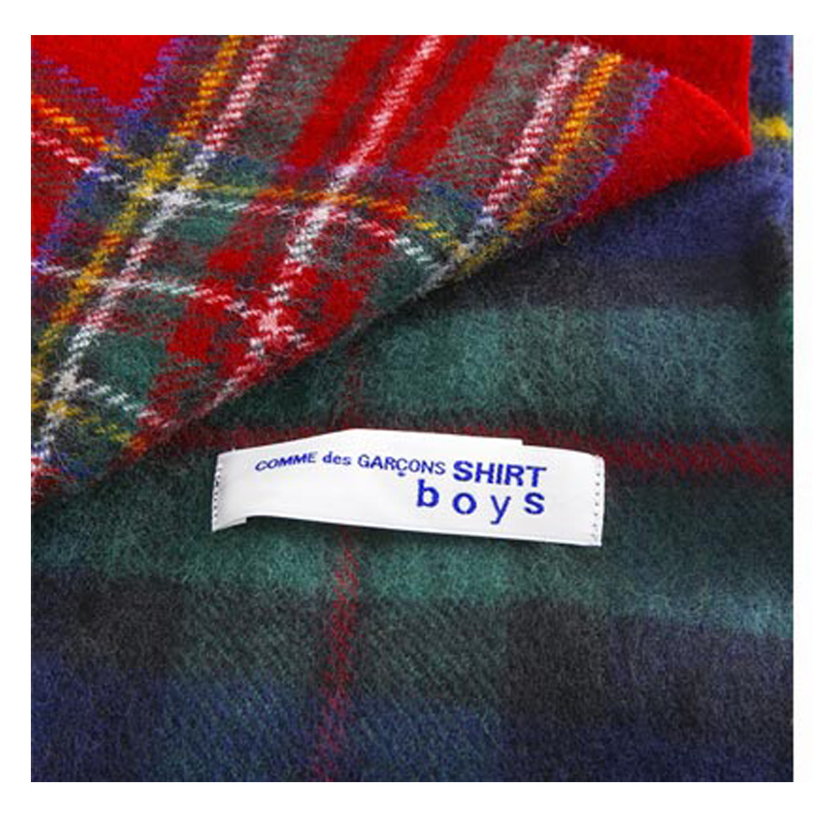 コムデギャルソン COMME des GARCONS マフラー w24975a SHIRT MUFFLER