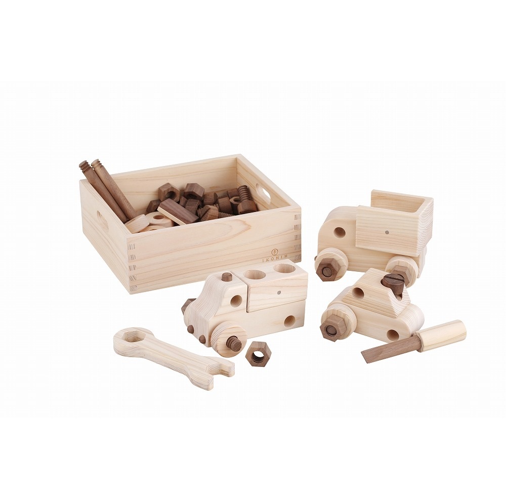 整備士セット』【木製玩具】【ままごと】【知育玩具】【名入れ】木の