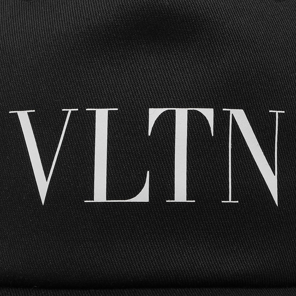 ヴァレンティノ 帽子 ベースボールキャップ VLTNロゴ ブラック メンズ