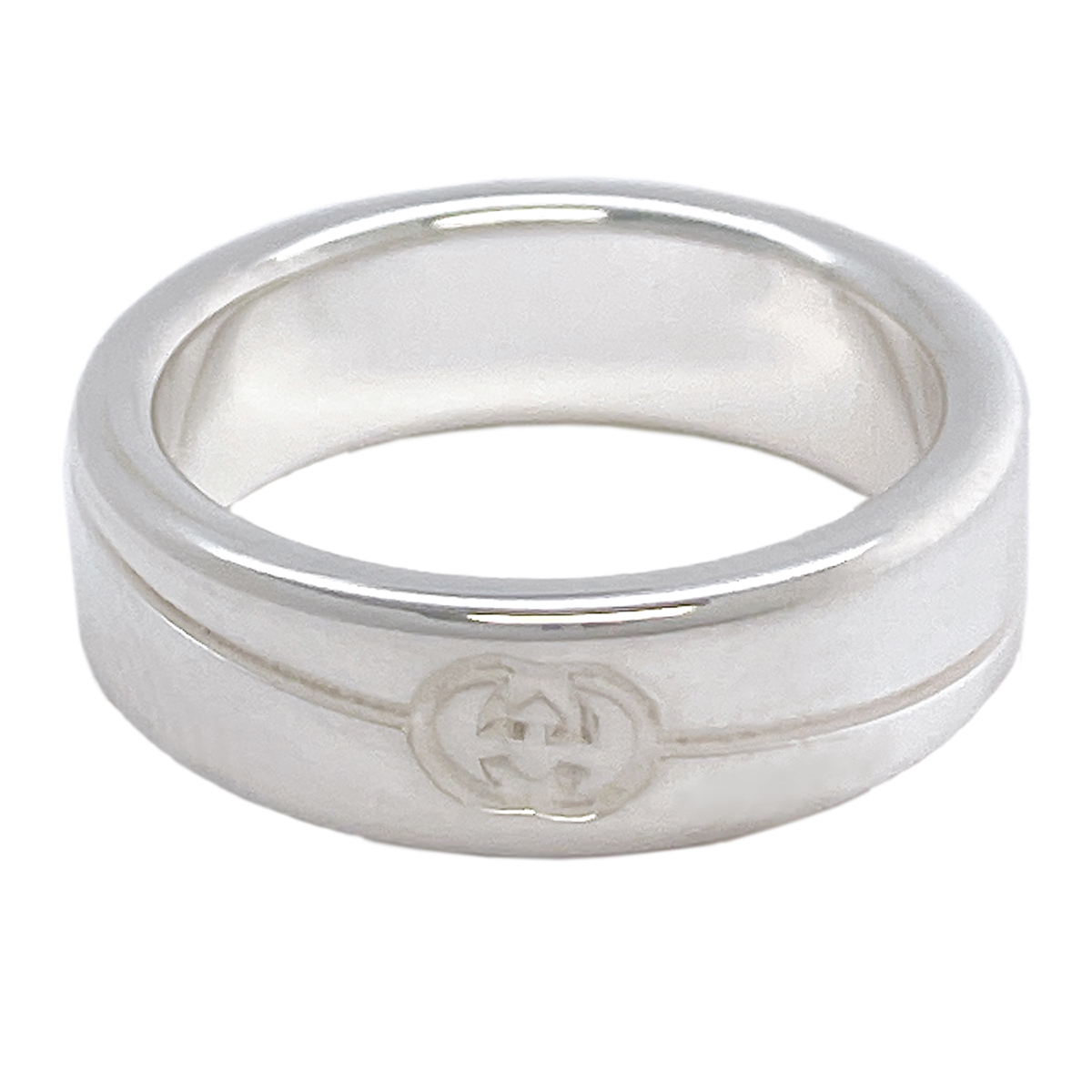 グッチ GUCCI ダイアゴナル インターロッキングG リング 指輪