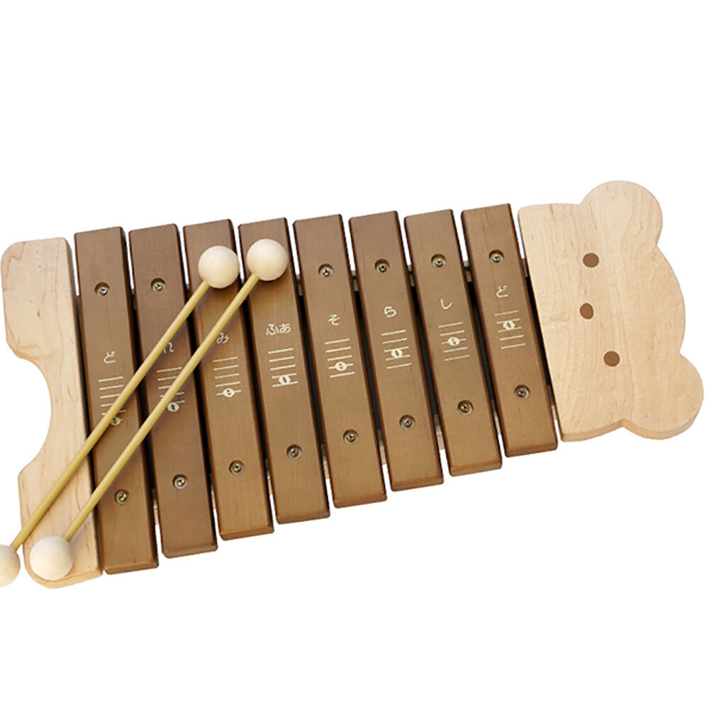 楽器のおもちゃ カワイ くまのもっきん | 誕生日プレゼント 3歳 4歳 5