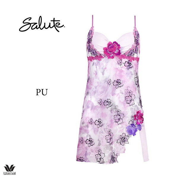 ワコール サルート 06G スリップ STJ206 M・L/80丈 - 【ジュネワコー