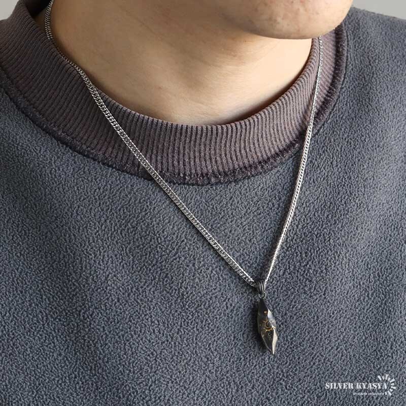 ステンレス ストーンネックレス ペンダントネックレス インディアン