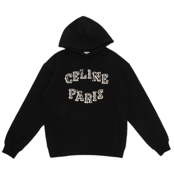 セリーヌ パーカー フーディー ブラック メンズ CELINE 2Y03E670Q 38XC