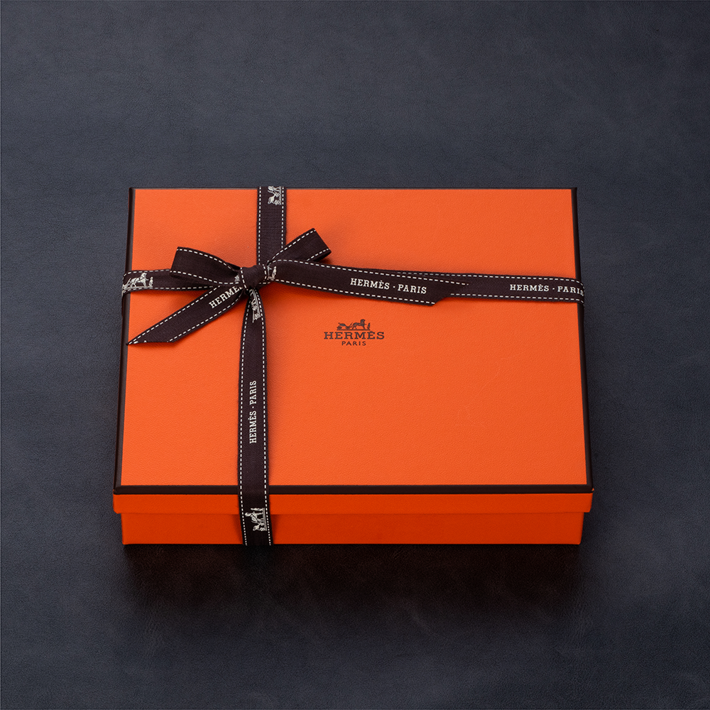 HERMES エルメス カレ・タオル ステアーズ ナチュラル 単品 名入れ代