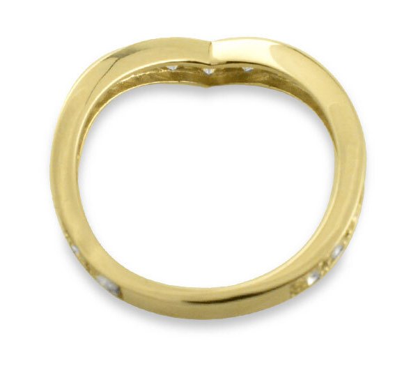 k18 リング ダイヤモンド 1.00ct ふちあり 指輪 ハーフエタニティ 18k