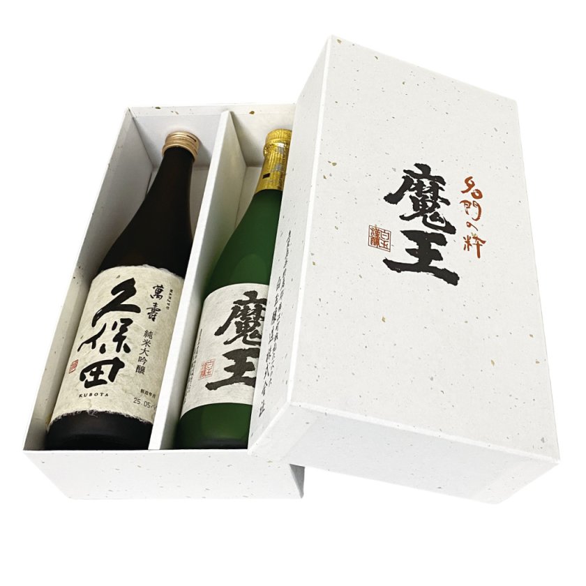 至高の晩酌セット 焼酎「魔王」＆日本酒「久保田 萬壽」 お酒 飲み比べ