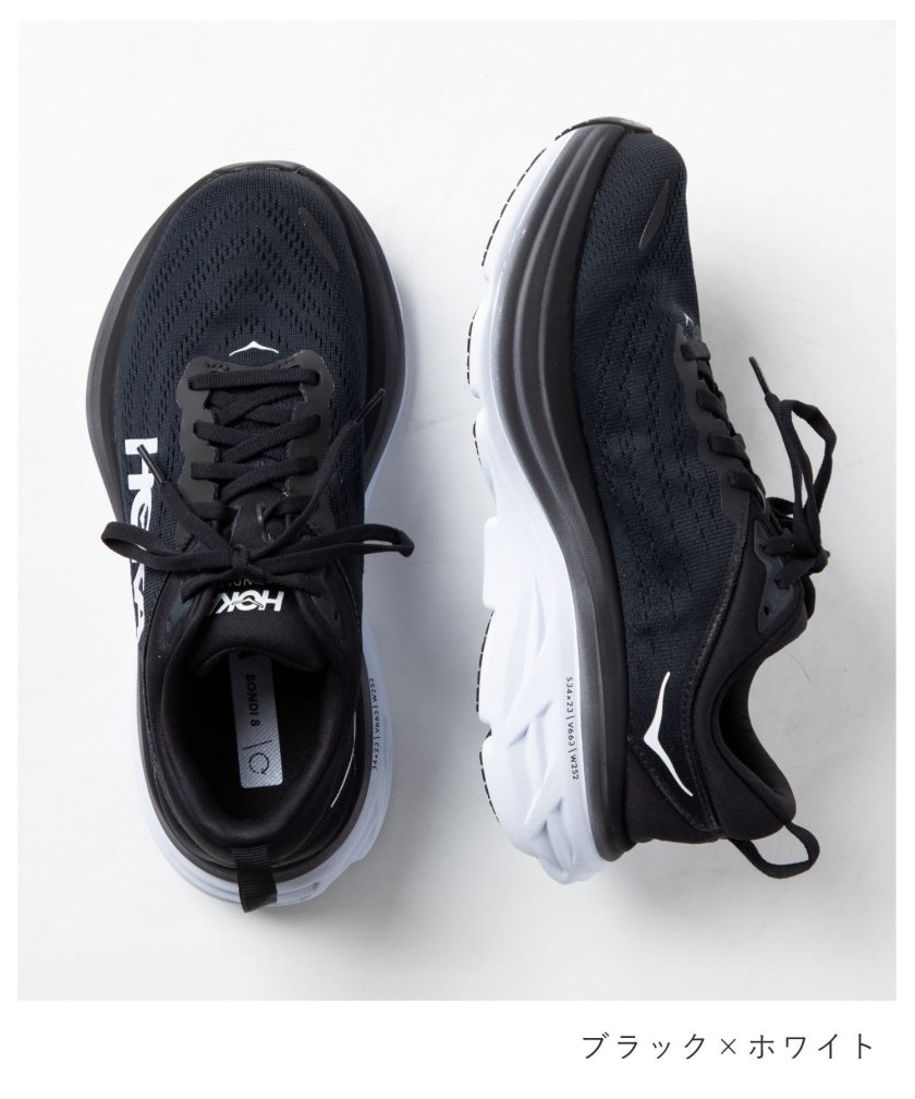 ホカ HOKA 1127954 スニーカー W BONDI 8 WIDE レディース シューズ