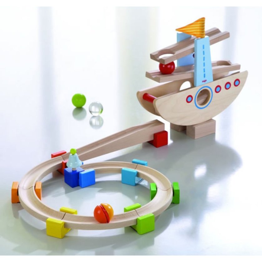 HABA はじめてのクーゲルバーン・シップ【送料無料】1歳 2歳 3歳