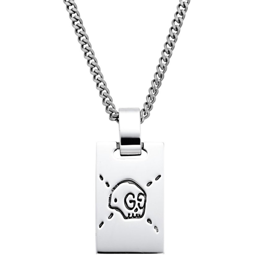グッチ GUCCI ネックレス 455315 J8400 0701 GOST グッチゴースト