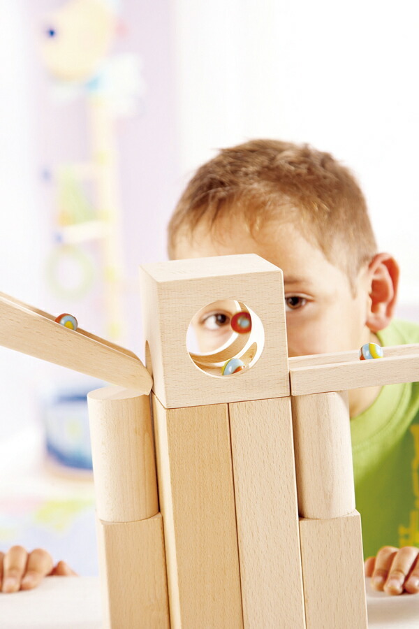 スロープトイ 積み木 積木 組立てクーゲルバーン・スターターセット