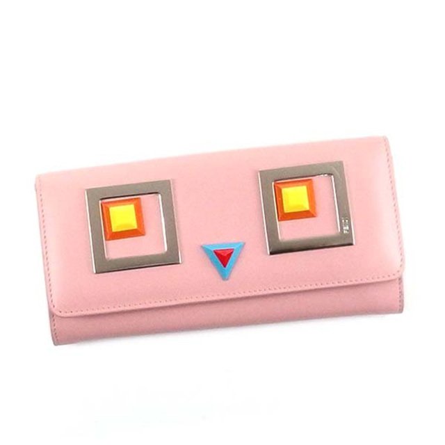 フェンディ FENDI モンスター バッグ バグズ 二つ折り長財布