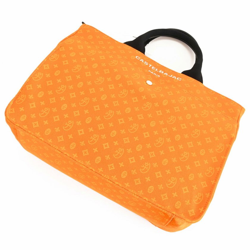 カステルバジャック バッグ ハンドバッグ トートバッグ オレンジ