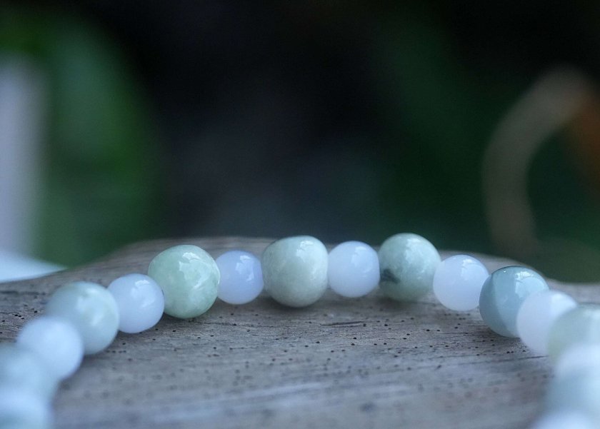 ミャンマー産☆本翡翠☆ブレスレット1619 - 【Funky garuda