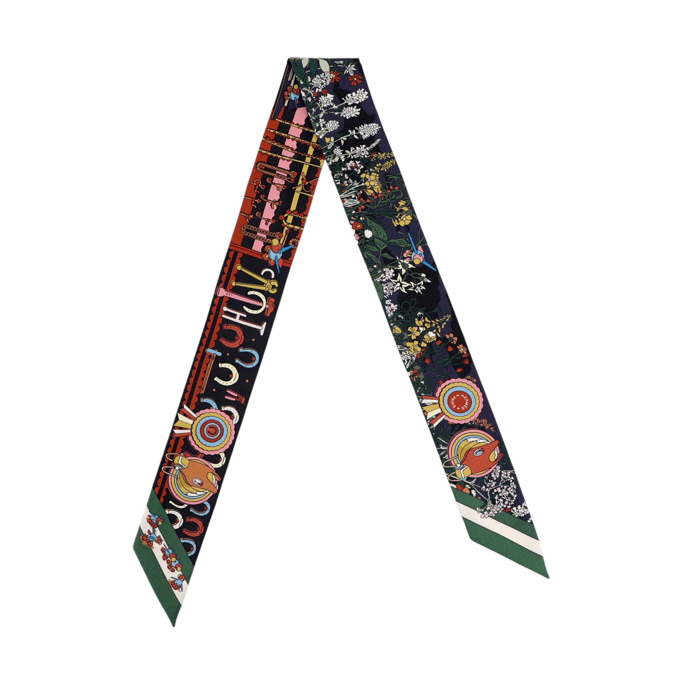 ランク N 新品 HERMÈS エルメス ツイリー ポニー・ピット・ストップ