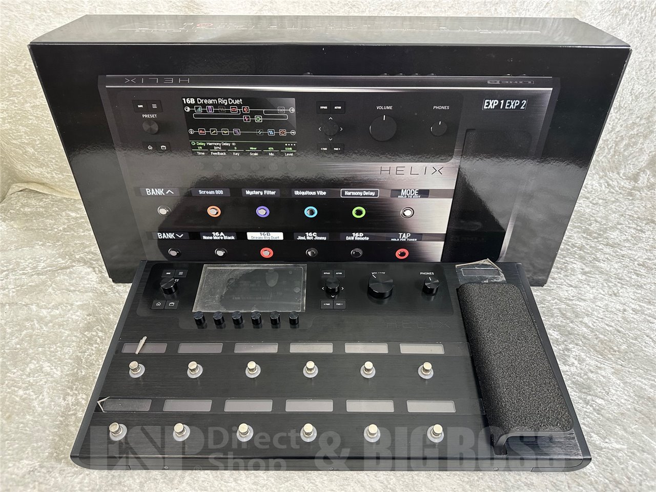 LINE6 Helix Floor ほぼ未使用品箱付属品完備純正バッグ付属
