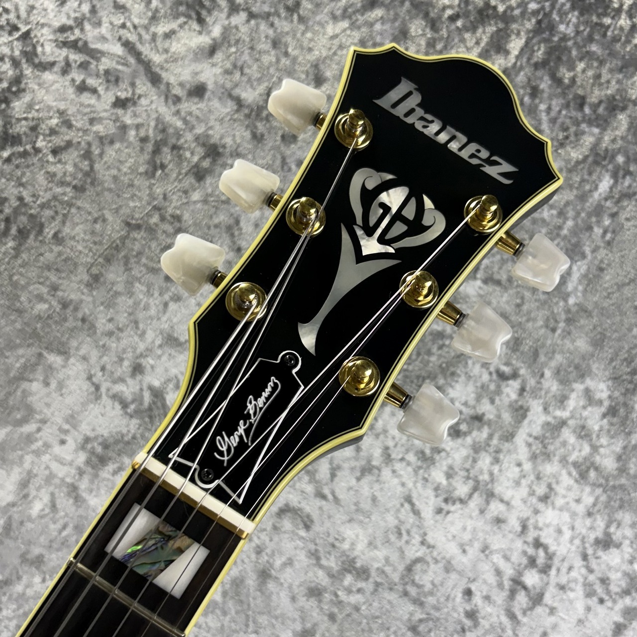 Ibanez GB-10-BK George Benson : Black s/n F2517496 【3.44kg