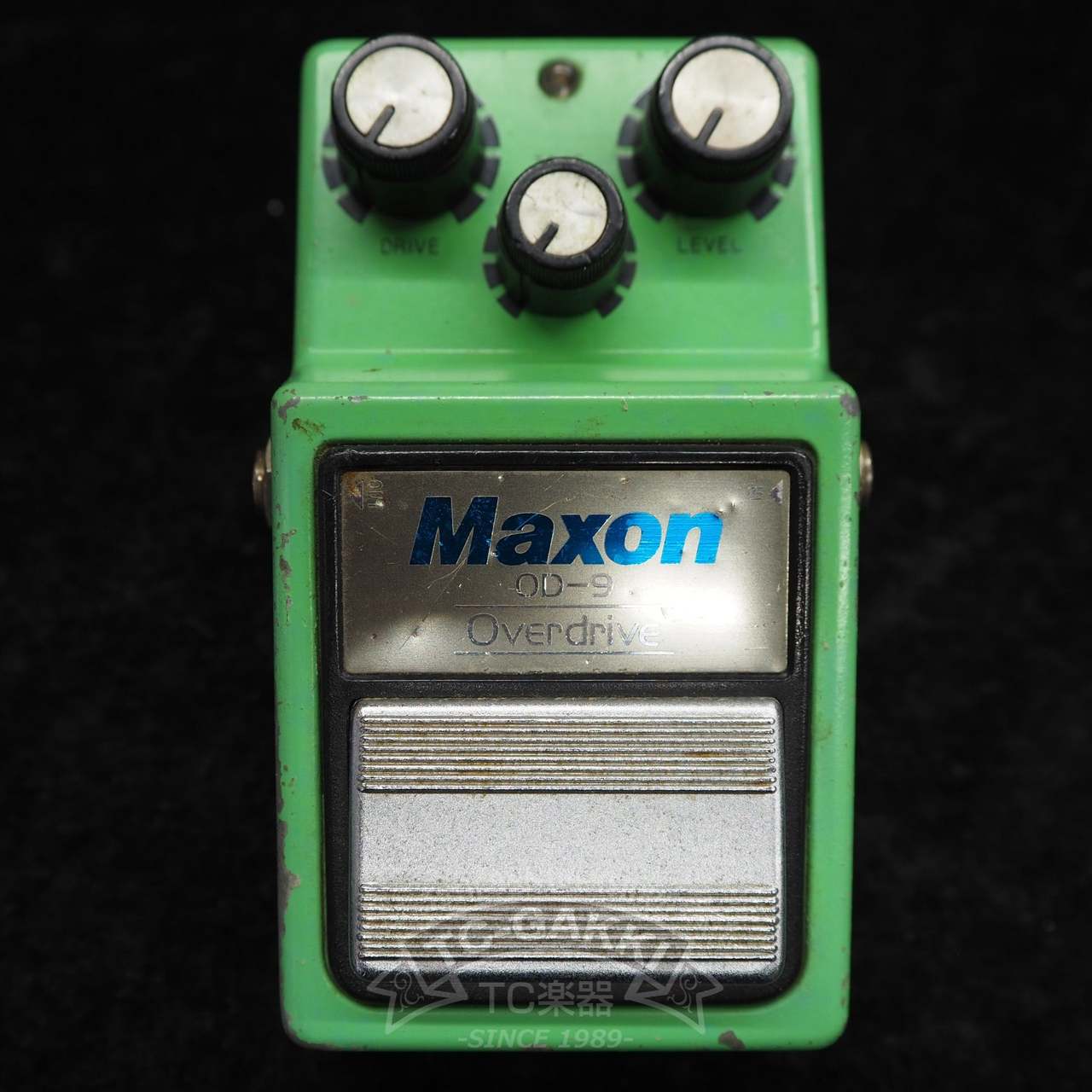 Maxon OD-9 Overdrive (Black Label/JRC2043DD)（ビンテージ）【楽器