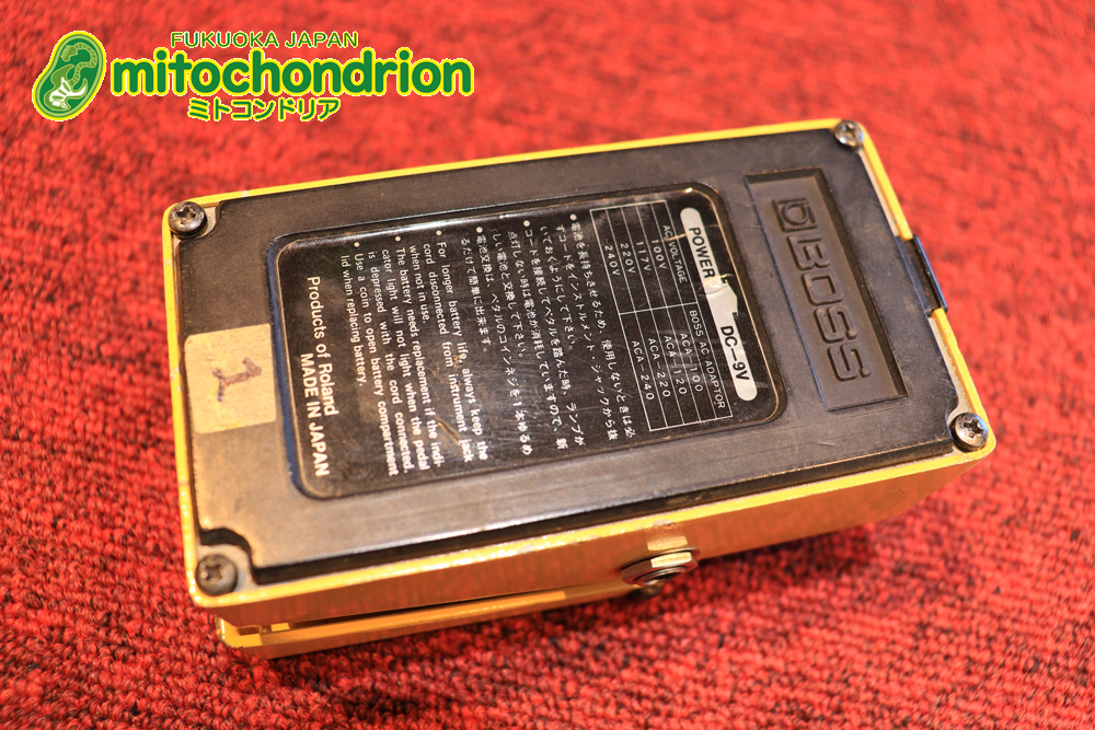 BOSS 1978年製 OD-1 【Raytheon RC3403ADB】銀ネジ・スケルトン