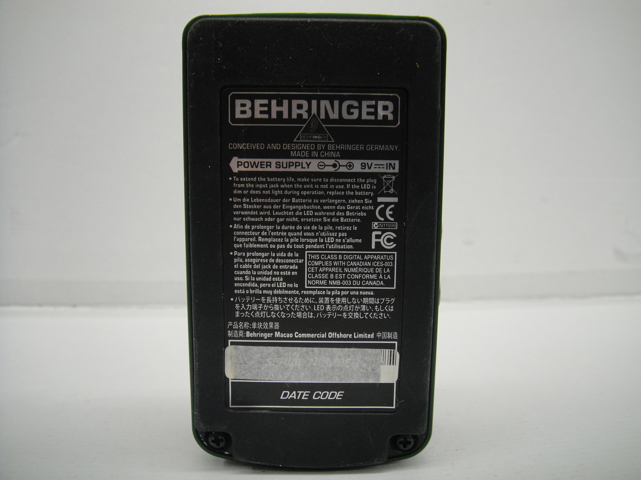 BEHRINGER ECHO MACHINE EM600（中古/送料無料）【楽器検索デジマート】
