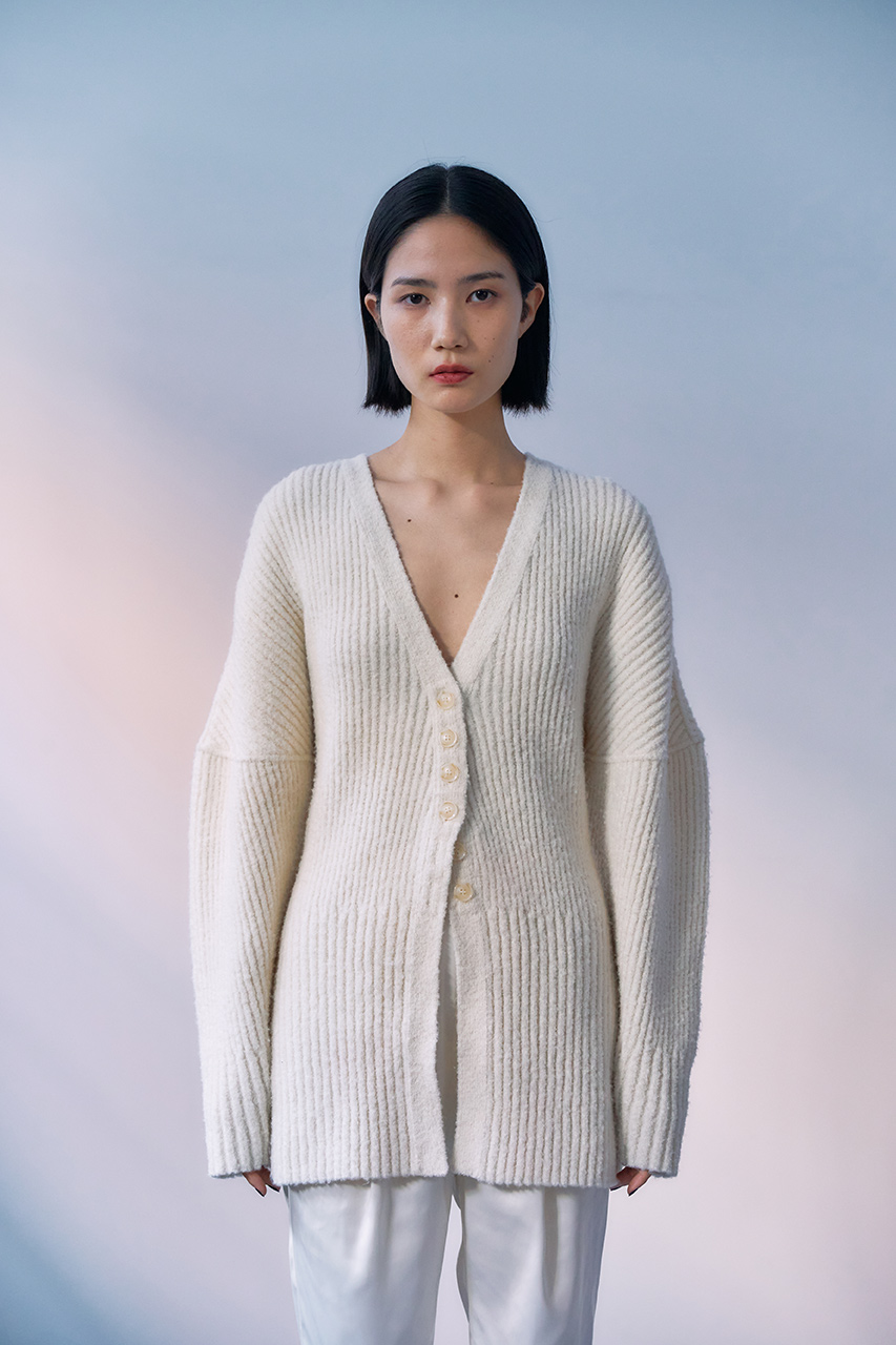 ELLE SHOP】再入荷！ AKIRANAKA×STUNNING LUREニットカーディガン