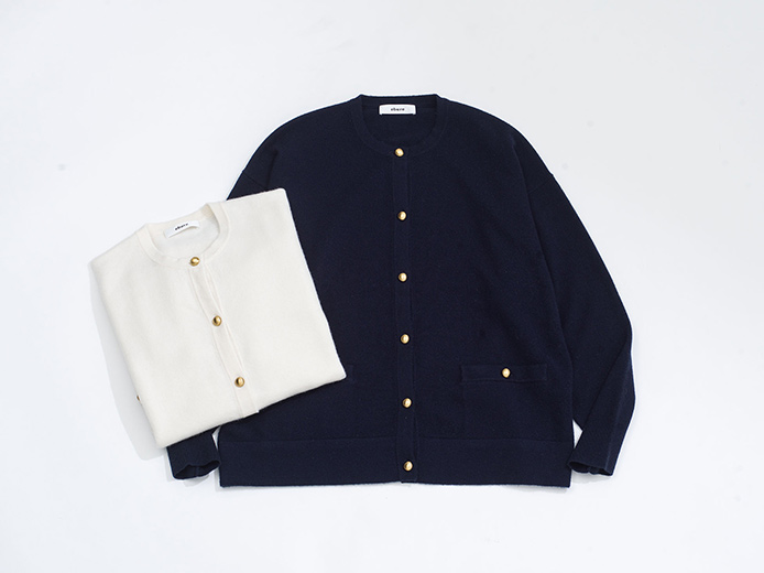 ebure/エブール｜新作入荷！ カシミヤニットで上品な華やぎを｜エル