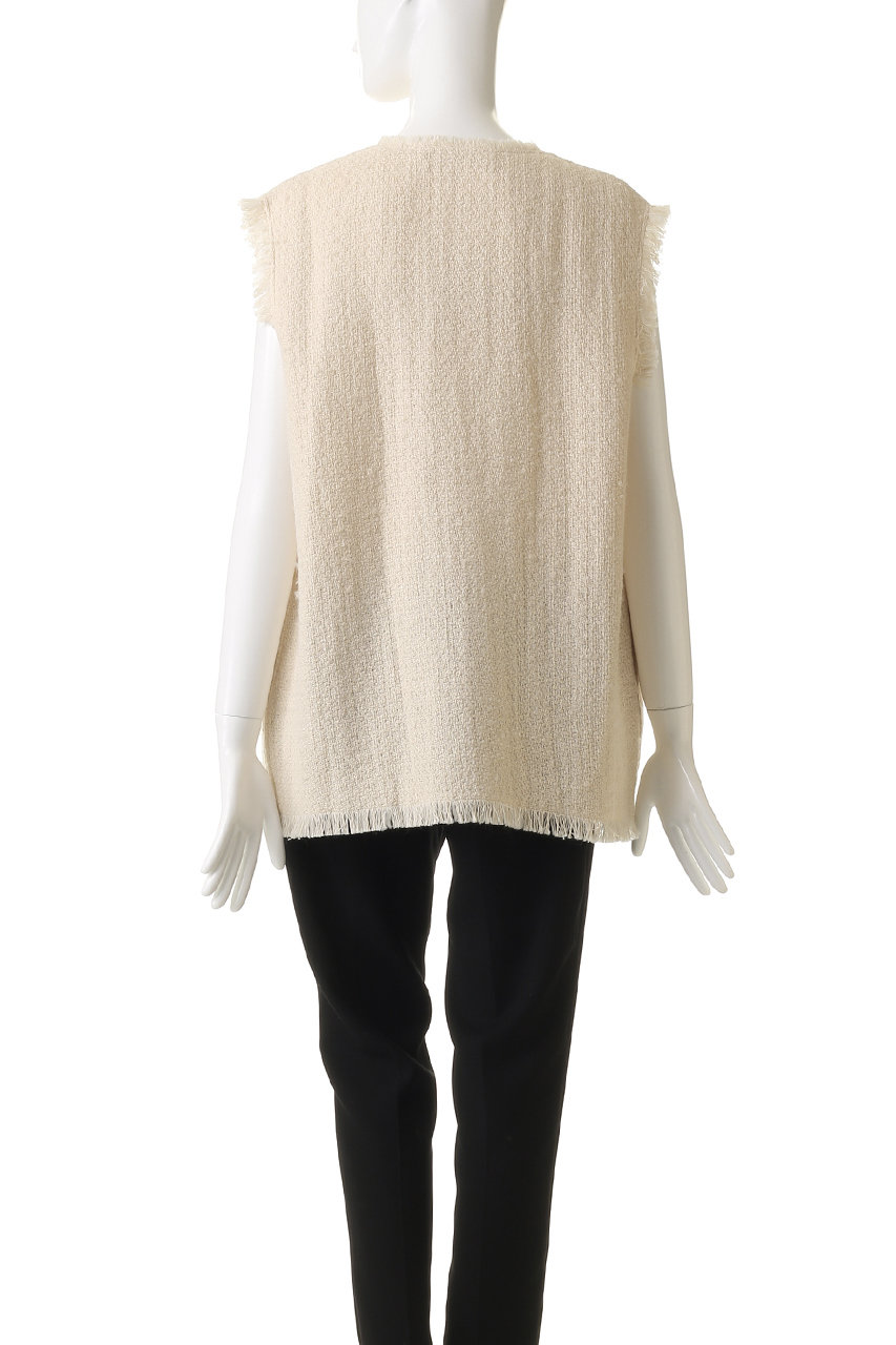 PRISTINE(プリスティン)｜PRISTINE ツイードベスト/ナチュラル の通販