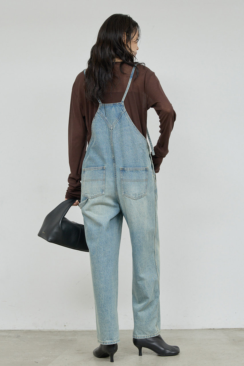 GALLARDAGALANTE(ガリャルダガランテ)｜デニムサロペット/ブルー の