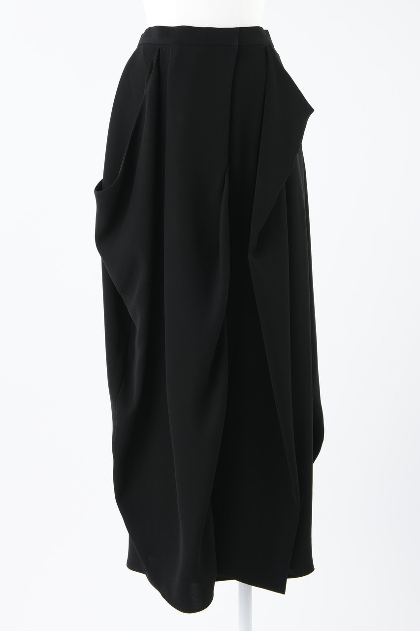 ENFOLD(エンフォルド)｜PEツイル ドレープコクーン SK/スカート