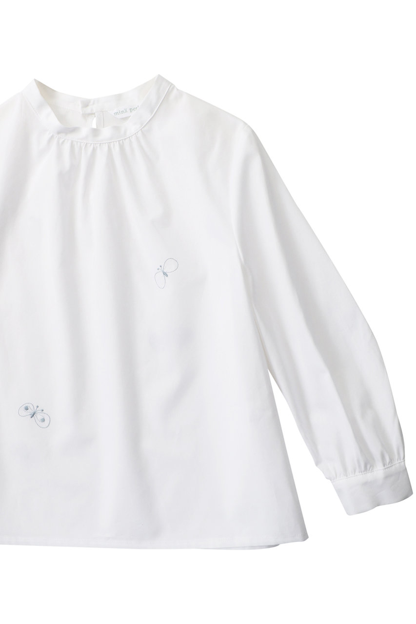 mina perhonen(ミナ ペルホネン)｜【KIDS】choucho ブラウス ホワイト