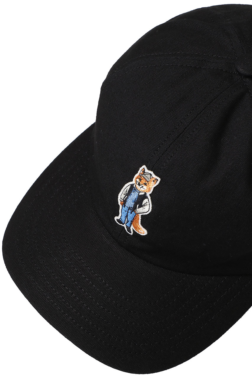 MAISON KITSUNE(メゾン キツネ)｜DRESSED FOX キャップ/ブラック の