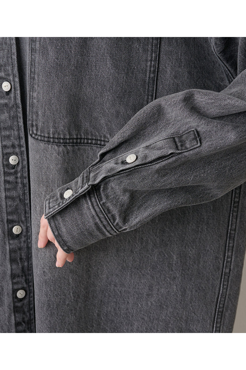 Whim Gazette(ウィム ガゼット)｜コットンヘンプデニムオーバーシャツ