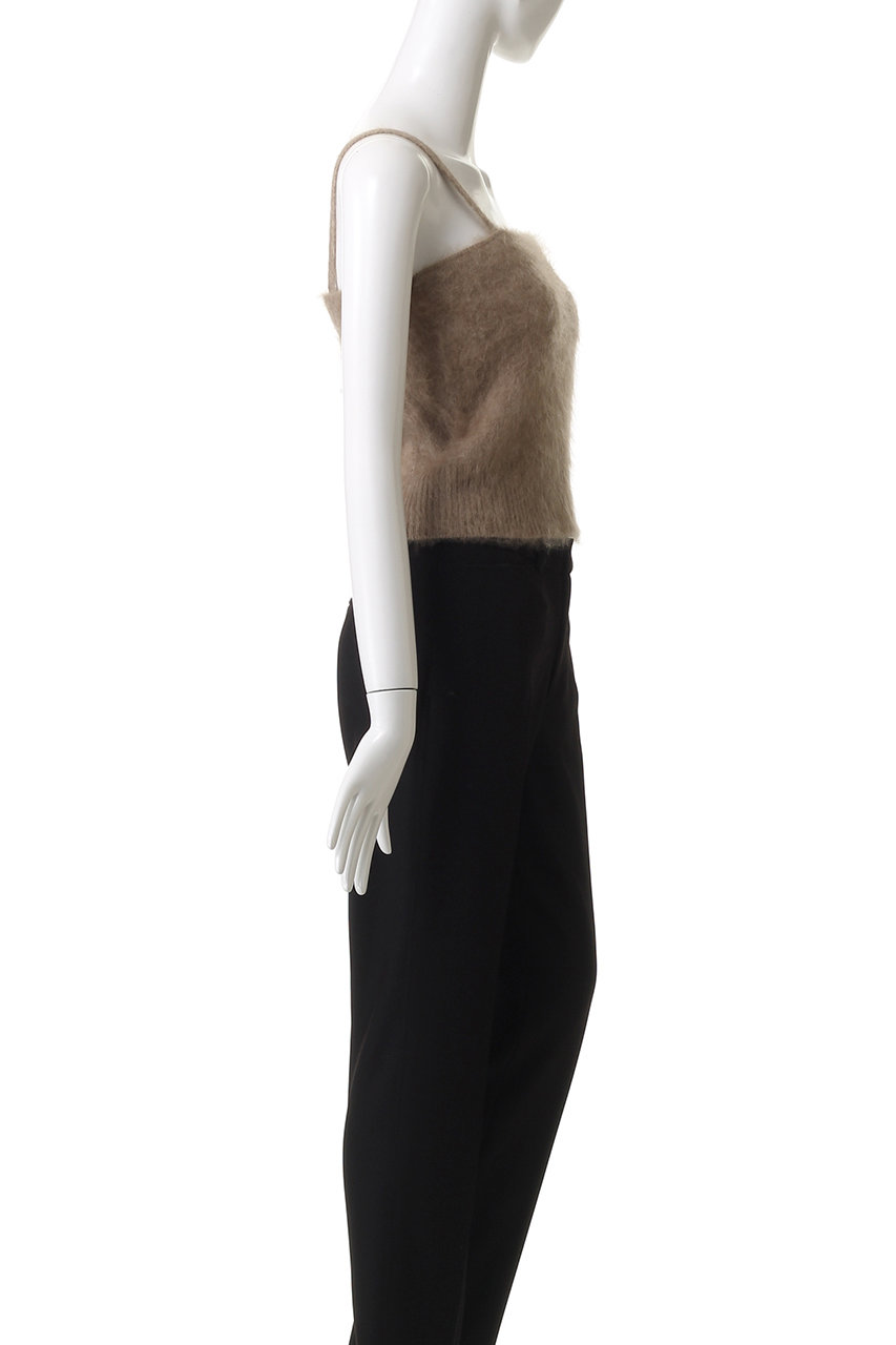 ebure(エブール)｜カシミアファーニット キャミソール/ベージュ の通販