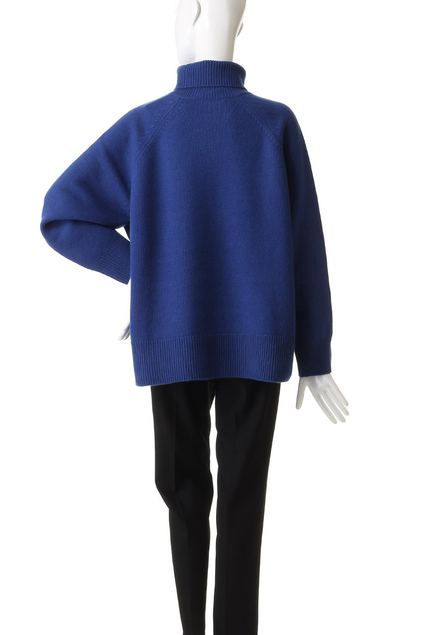 ebure(エブール)｜ウールカシミアミドルゲージ タートルネックニット