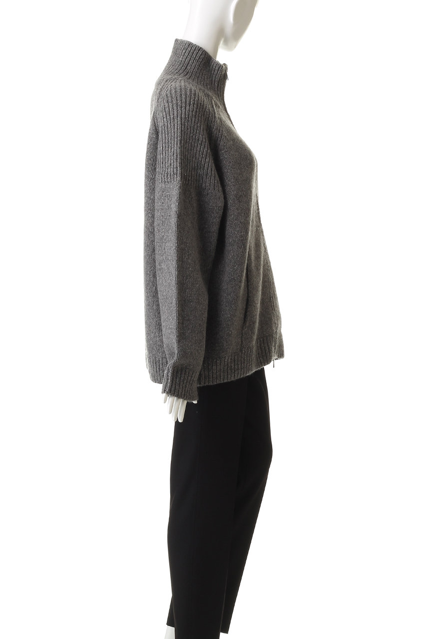 CLANE(クラネ)｜POCKET ZIP KNIT TOPS/BEIGE の通販｜ELLESHOP・(エル