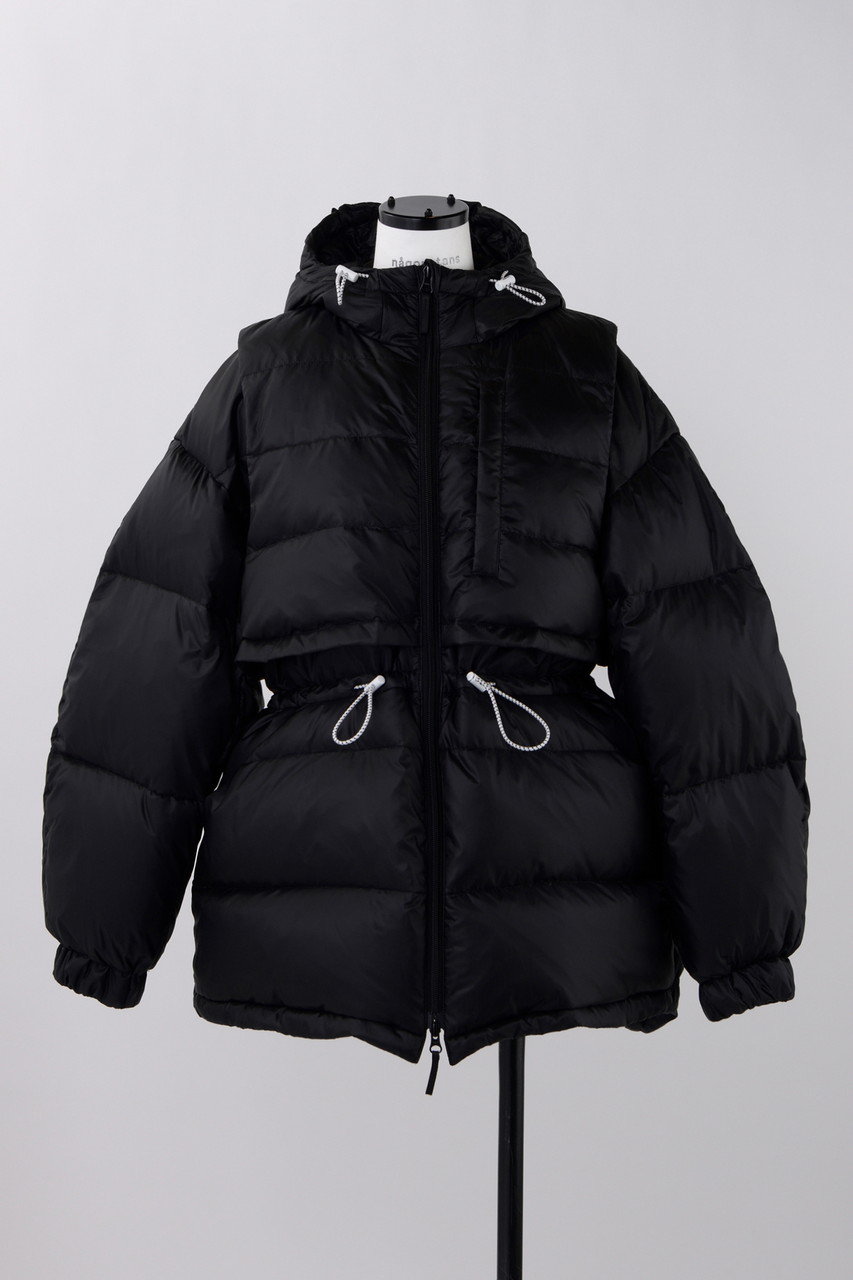 nagonstans(ナゴンスタンス)｜ナイロンタフタ レイヤードダウンJK