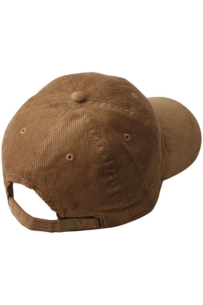 BLAMINK(ブラミンク)｜コーデュロイロゴキャップ/ベージュ の通販