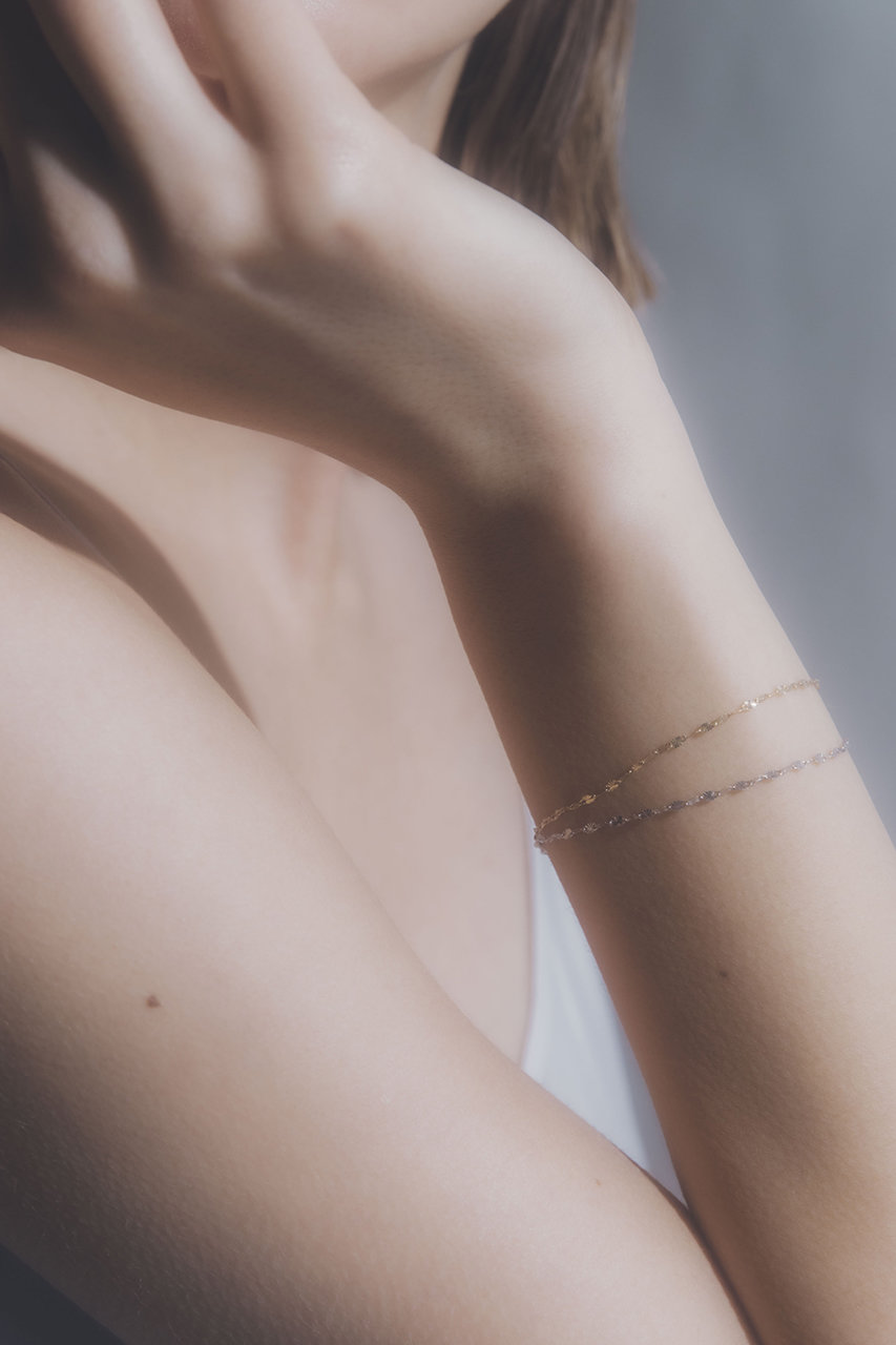 les bonbon(ル ボンボン)｜sunlight ブレスレット/ホワイトゴールド の