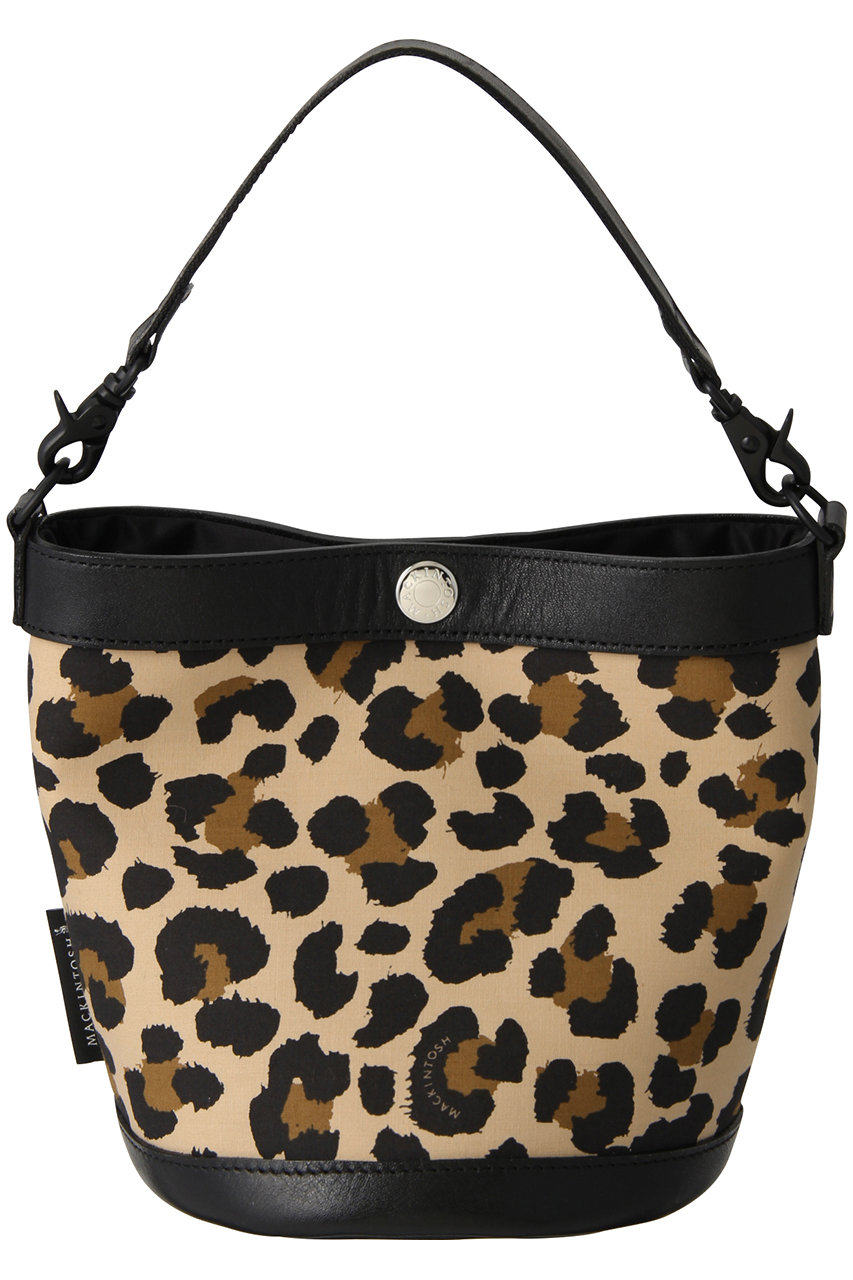 MACKINTOSH(マッキントッシュ)｜レザー×レオプリント ミニバケット