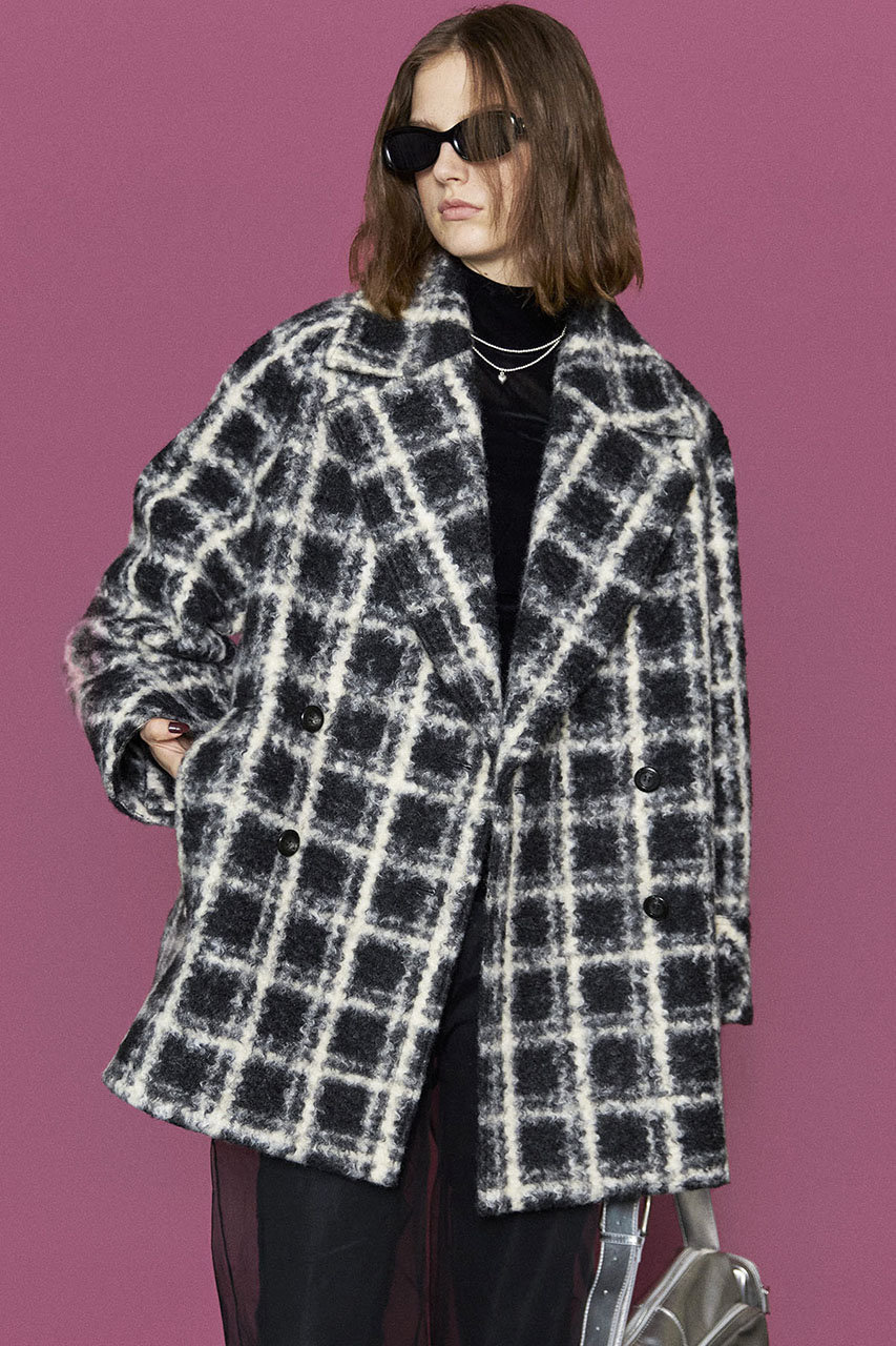 MAISON SPECIAL(メゾンスペシャル)｜Checkered Over Silhouette Middle