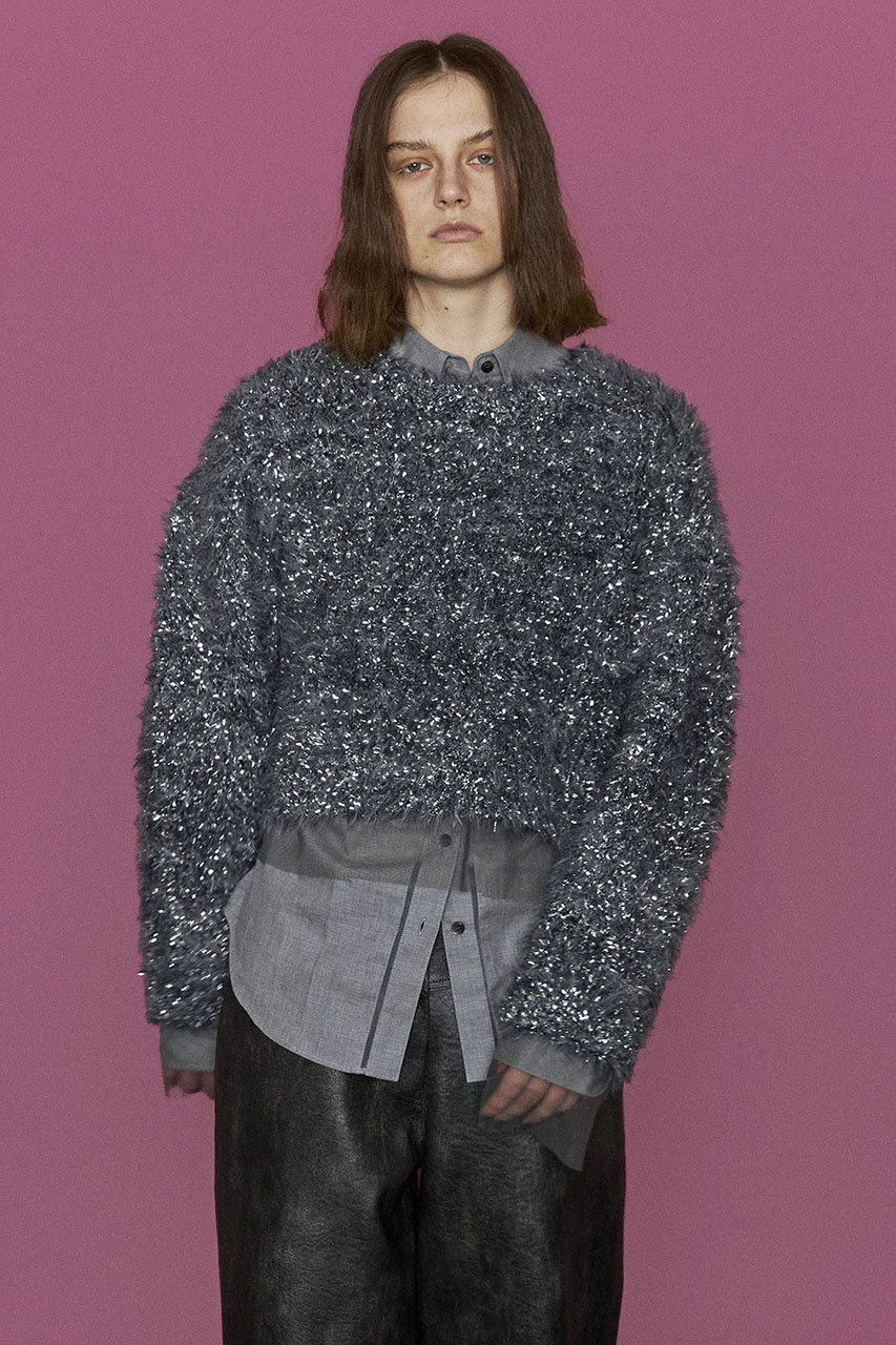 MAISON SPECIAL(メゾンスペシャル)｜Sparkling Shaggy Knit Pullover