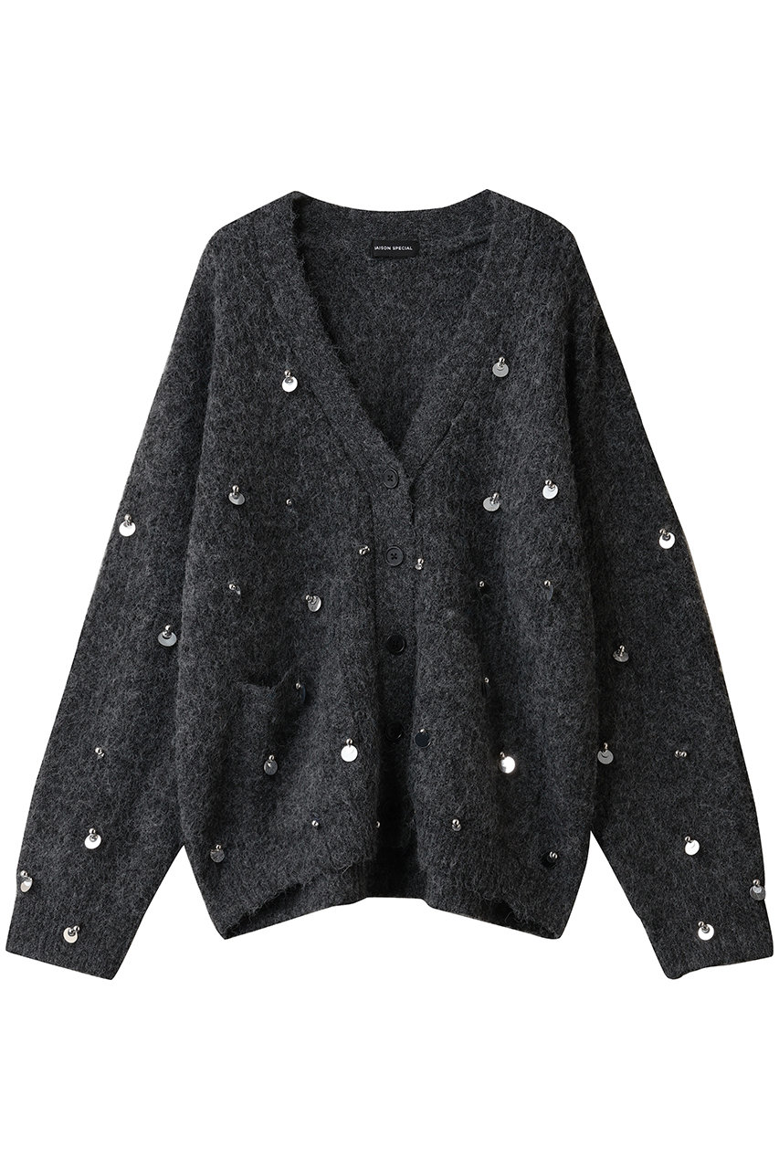 MAISON SPECIAL(メゾンスペシャル)｜Spangle Knit Cardigan/スパングル