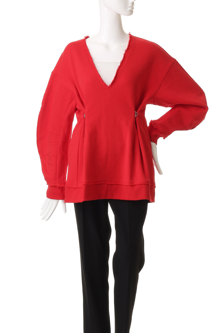 MAISON SPECIAL(メゾンスペシャル)｜V-neck Cocoon Sleeve Tops/V