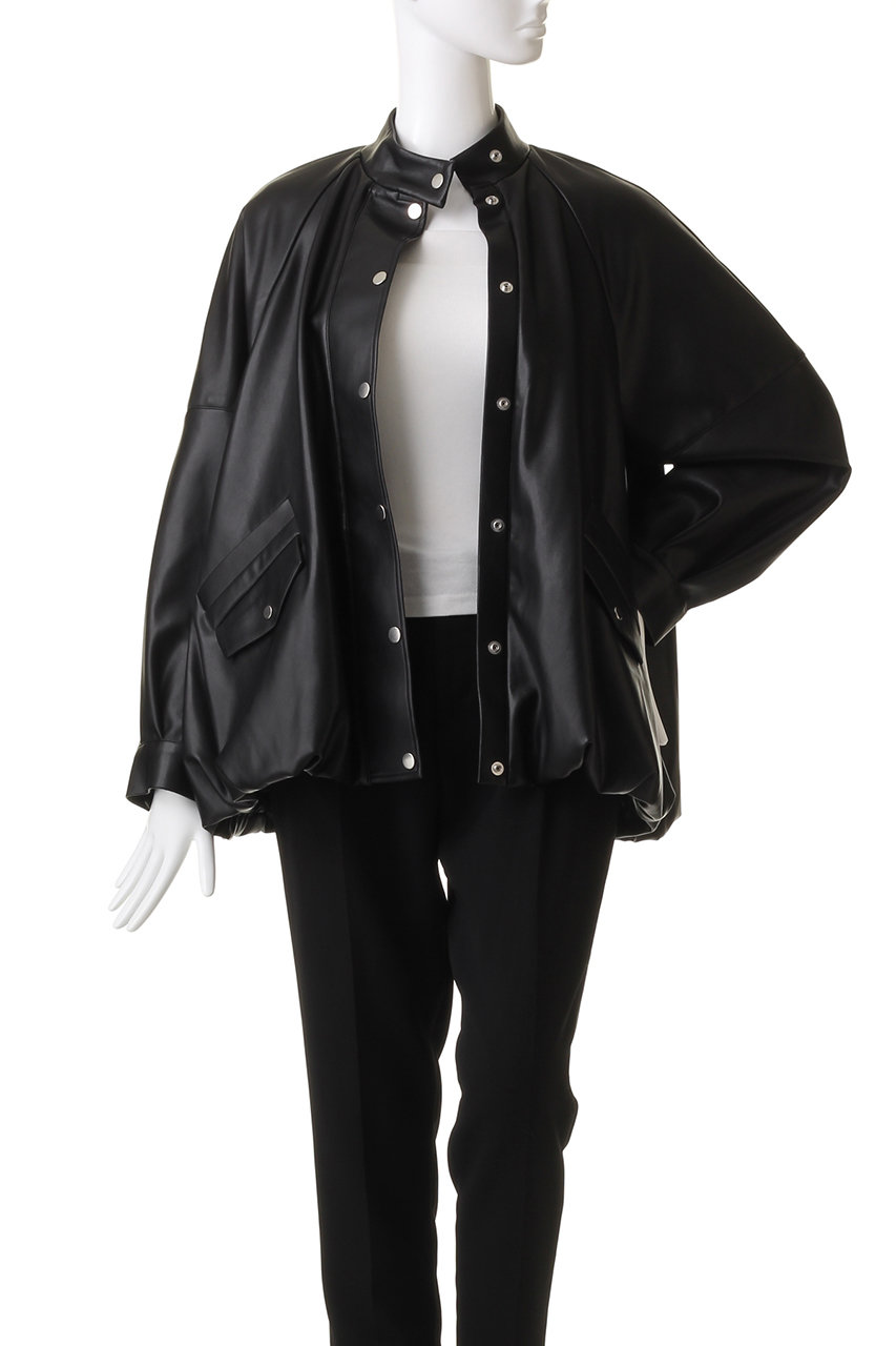 RIM.ARK(リムアーク)｜Round bomber JK/ジャケット/ブラック の通販