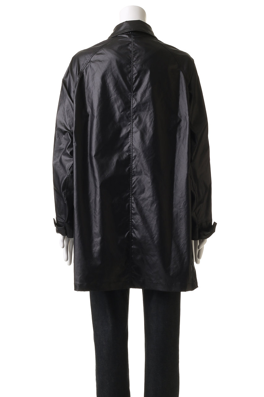 YOKE(ヨーク)｜【UNISEX】レザーライク CAR コート/ブラック の通販