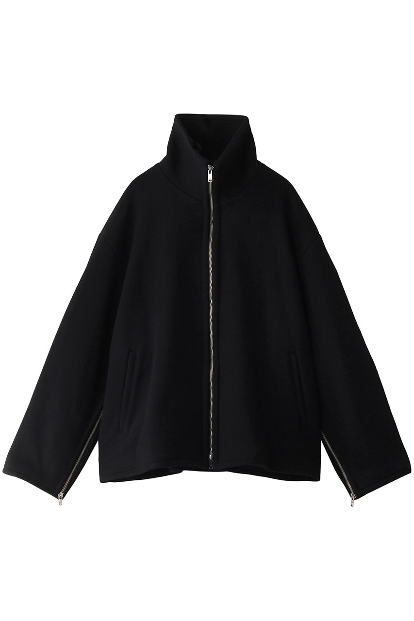 YOKE(ヨーク)｜【UNISEX】MELTON スタンドカラージップブルゾン